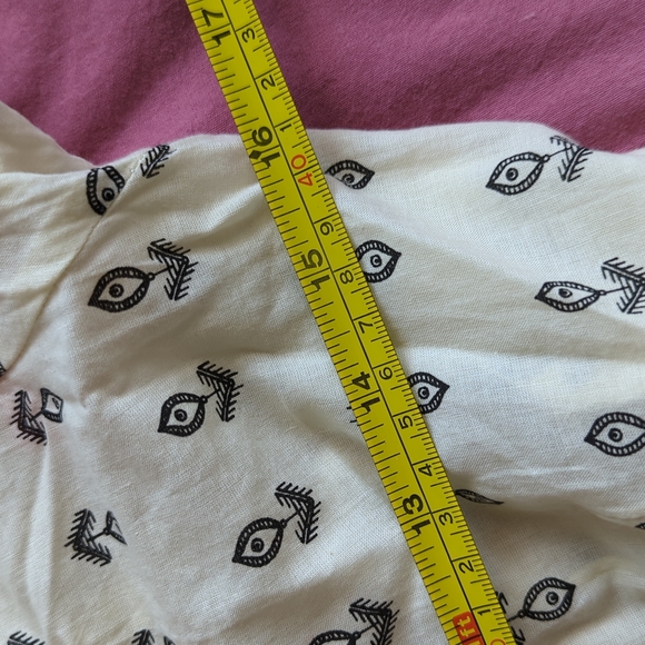 NWOT soft cotton embroidered flared kurta dress - Picture 6 of 6